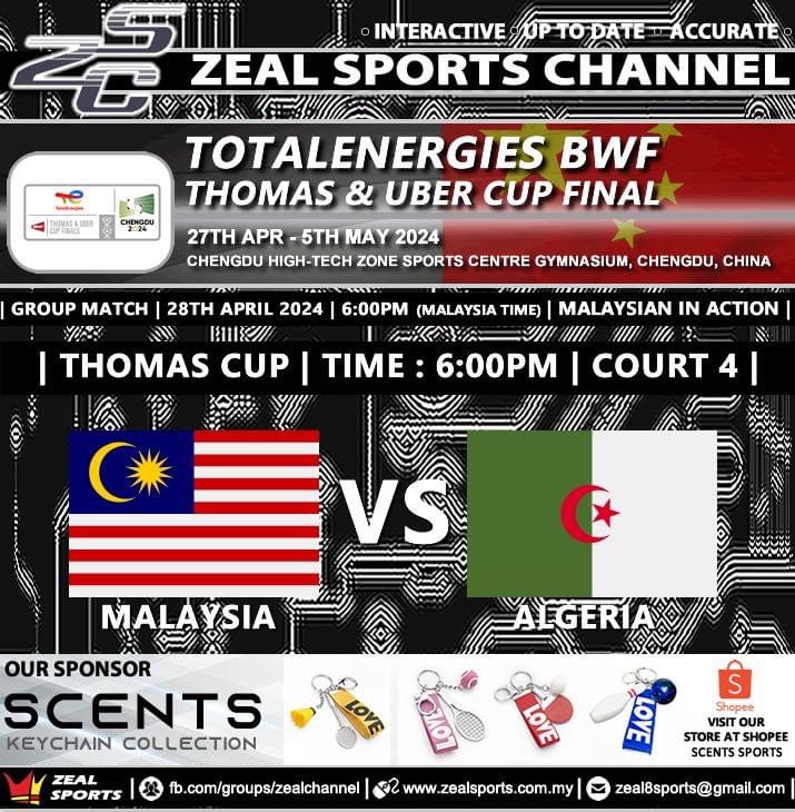 ZEAL SPORTS CHANNEL (UPCOMING)

#badminton #livebadminton #badmintonupdate #zealsports #badmintonevent #zealsportschannel #badmintonmalaysia #badmintonworld #badmintonnews #badmintonindonesia #badmintonresult #hsbcworldtour #super100 #super300 #super500 #super750 #thomasubercup