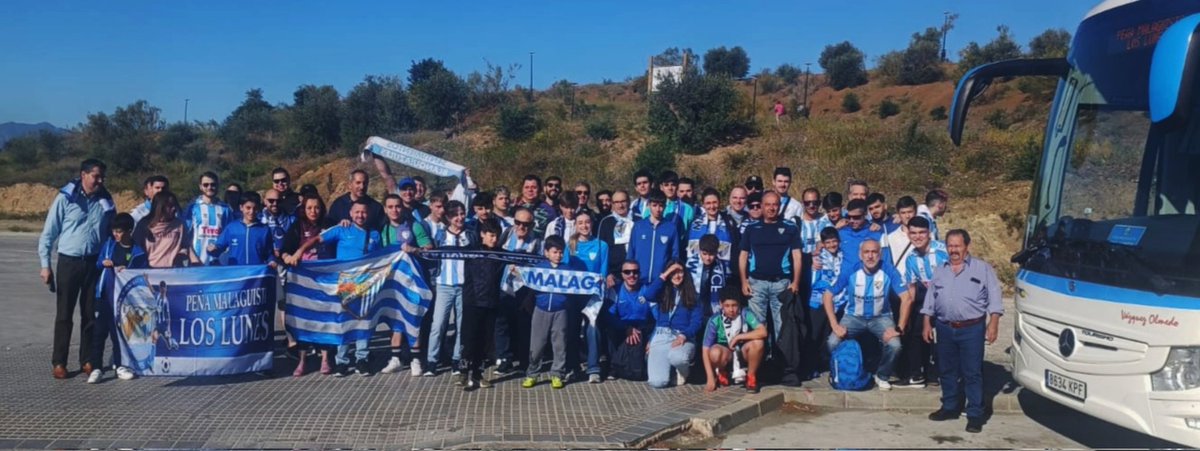 Nos vamos a Córdoba con la Peña <a href="/MalaguistaLunes/">PEÑA MLG LOS LUNES</a> a animar al <a href="/MalagaCF/">Málaga CF</a>
