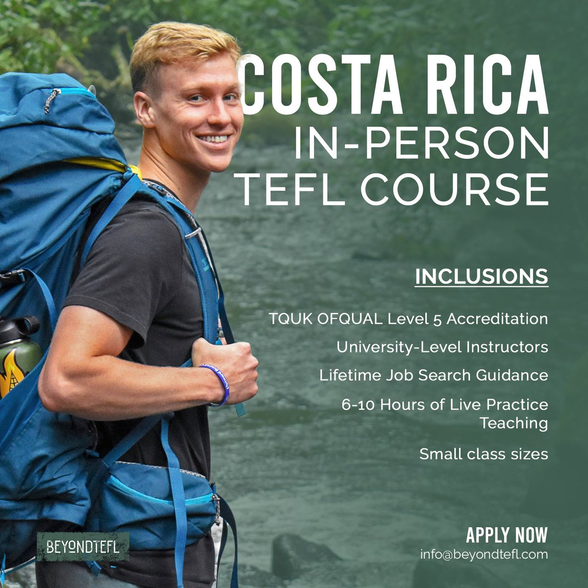 Earn an internationally recognized and accredited 4-Week #TEFLCertification in #CostaRica at a renowned #TEFLtraining center in the historic city of #Heredia, just outside of the capital of #SanJose. #BeyondfTEFL #TEFLCertification #CostaRicaTEFL