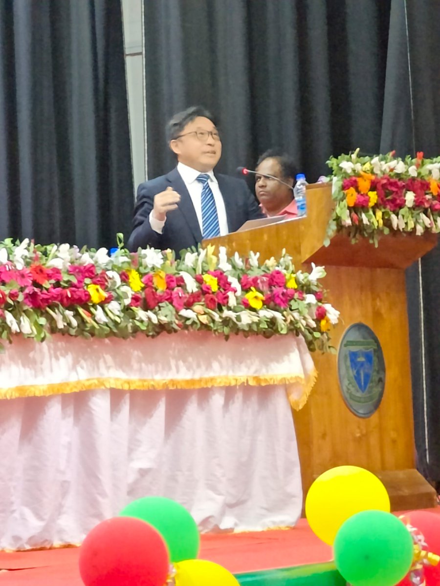 🧑‍💻Annual Research Progress Workshop: 2022 – 2023 organized by BAU yesterday. Jiaoqun Shi, FAO Representative in 🇧🇩 said at the inauguration, “Researchers at BAU focusing on innovative climate-smart technologies help to achieve sustainable agricultural growth and UN SDGs by 2030.”