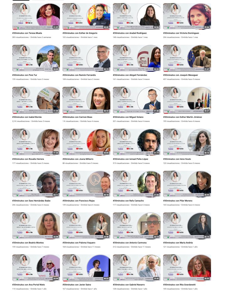 AmaliaLopezAcer's tweet photo. 🎙️🎥 Ya son 85 entrevistas #30minutos dando a conocer el trabajo en la #AdministraciónPública.
Aquí en YouTube ➡️ https://t.co/e4XUCN0joh
📽️Twitch https://t.co/4LAMxyHpyZ
🎧Ivoox https://t.co/50n5j4uVao
🎧Spotify https://t.co/1u1pdP2XzL
🎧Apple https://t.co/msA1WUrYzH https://t.co/vA4F1egoVh