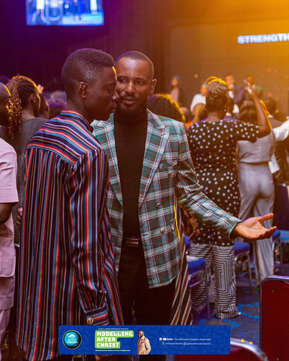 refinedcitizens's tweet photo. Welcome to Church lovelies๐ฅฐ๐
What an amazing service you are about to have๐คฉ
It's the last Sunday of April. On a scale of 1-10, how excited are you?๐๐พ๐๐พ
Enjoy Jesus!
#WordAndPowerService #TREPA #Grace #Modelling_After_Christ #Ministry #Productivity #Sunday #28thApril2024 https://t.co/c10JJ1SWh4