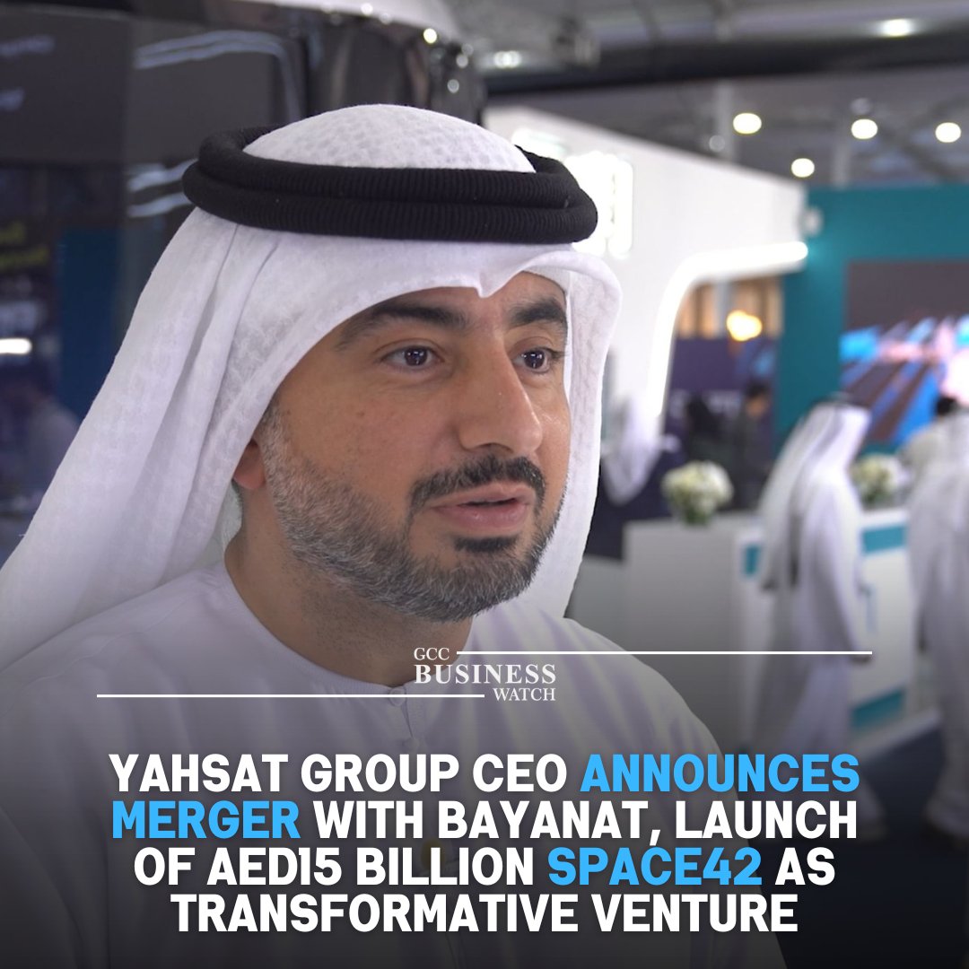 Yahsat Group CEO, Ali Al Hashemi, unveiled a landmark merger with Bayanat to form Space42, heralding a significant transformative phase in the space technology and A landscape spanning the UAE and the broader region. #Yahsat #SpaceTechnology #AI #MENA #Space42 #Merger #Bayanat