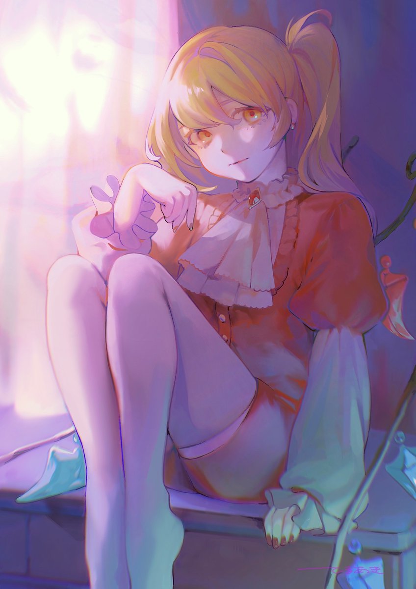 flandre scarlet 1girl solo long hair looking at viewer shirt blonde hair long sleeves  illustration images