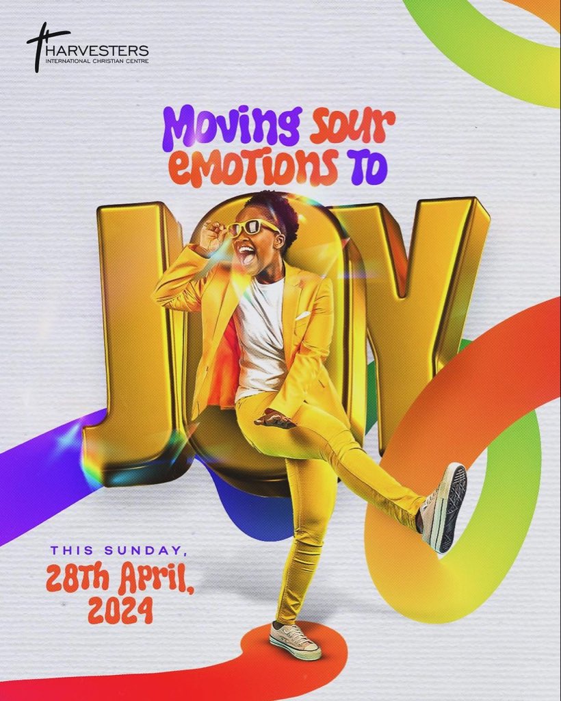 It can be difficult to free ourselves from traumatic experiences and emotional pain.

Join us in service today as Pastor @magboade teaches us on Moving Sour Emotions to Joy.

Do join any of our services🎉

We can’t wait to see you! 💃🕺