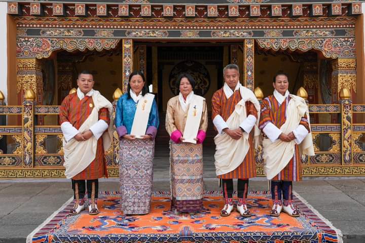 His Majesty The King granted Dhar to appoint the Chairperson and Commissioners of Royal Civil Service Commission (RCSC) at the Tashichhodzong today. Tashi Pem, DG of the Department of Environment and Climate Change (MoENR), has been appointed the Chairperson of the RCSC.