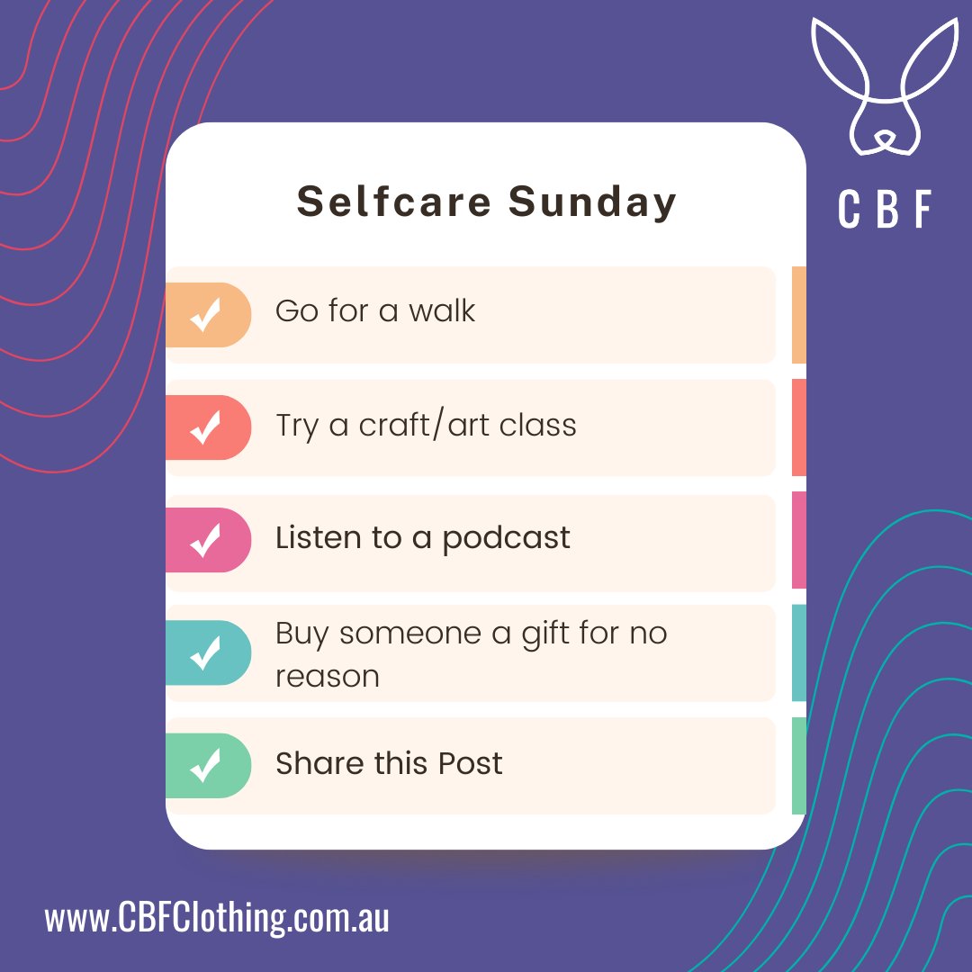 🌿✨ Self-Care Sunday To-Do List: Because You Deserve a Day of Bliss! ✨🌿
Here's your Self-Care Sunday To-Do List – a roadmap to bliss! 🛀💆‍♀️
Share your self-care Sunday moments with us using #SelfCareSunday