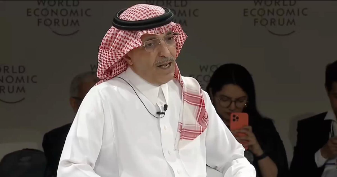 ArgaamPlus's tweet photo. Saudi Arabia’s Finance Minister Mohammed Al-Jadaan says long-term plans of Vision 2030 support economic resilience
https://t.co/miIAi8i2Ku
#AlJadaan
#Finance_Minister
#SaudiVision2030
#SpecialMeeting
#Riyadh
#WEF
#SaudiArabia https://t.co/FLPspMzARq