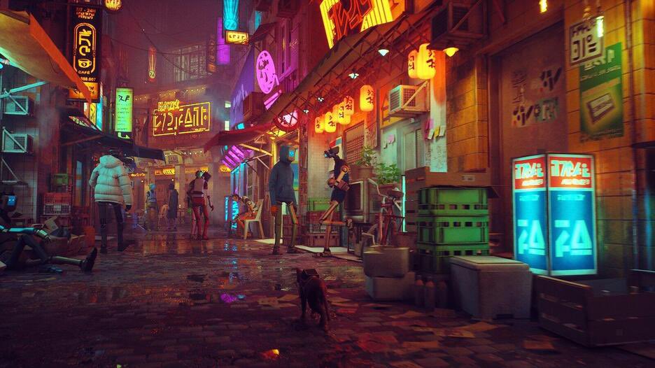 twibault_'s tweet photo. Stray :
C’est simple, on joue un petit chat trop mignon qui doit sortir d’un mystérieux sous-terrain plein de « vie ».

Mon avis : jouer un chat ça a suffi à me convaincre. Les comportements sont vraiment réalistes. Meow! https://t.co/Draxik1Fk8