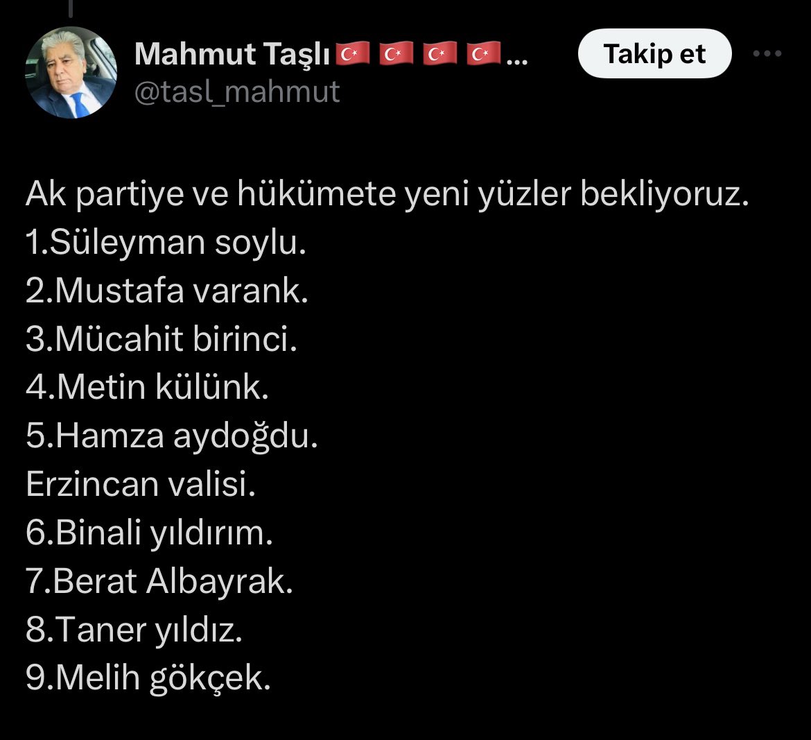 “Yeni yüzler”