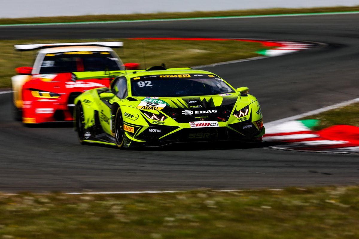 First pole in #DTM2024 for @M_Bortolotti 👏 @M_Bortolotti takes pole in Quali with 1:21.800 minutes in front of Luca Stolz (P2) and @JaitkenRacer (P3).