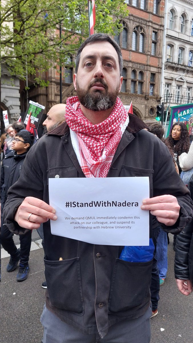 #IStandWithNadera

@QMUL