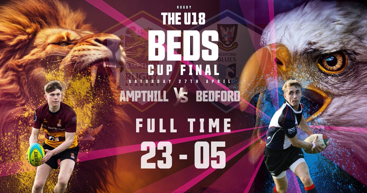 THAT’S FULL TIME…

Ampthill Academy crowned 2023/24 BEDS CUP CHAMPIONS!