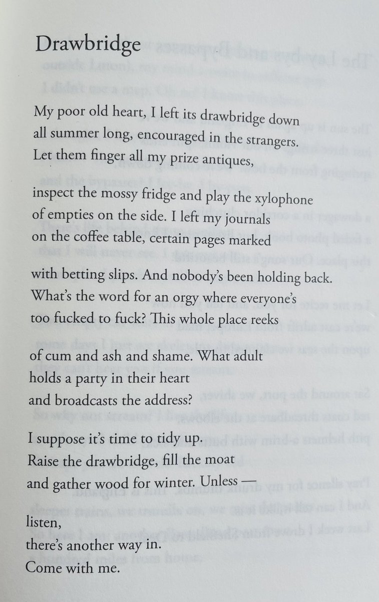 DRAWBRIDGE by Luke Wright @lukewrightpoet #poetry #poetrycommunity #poem