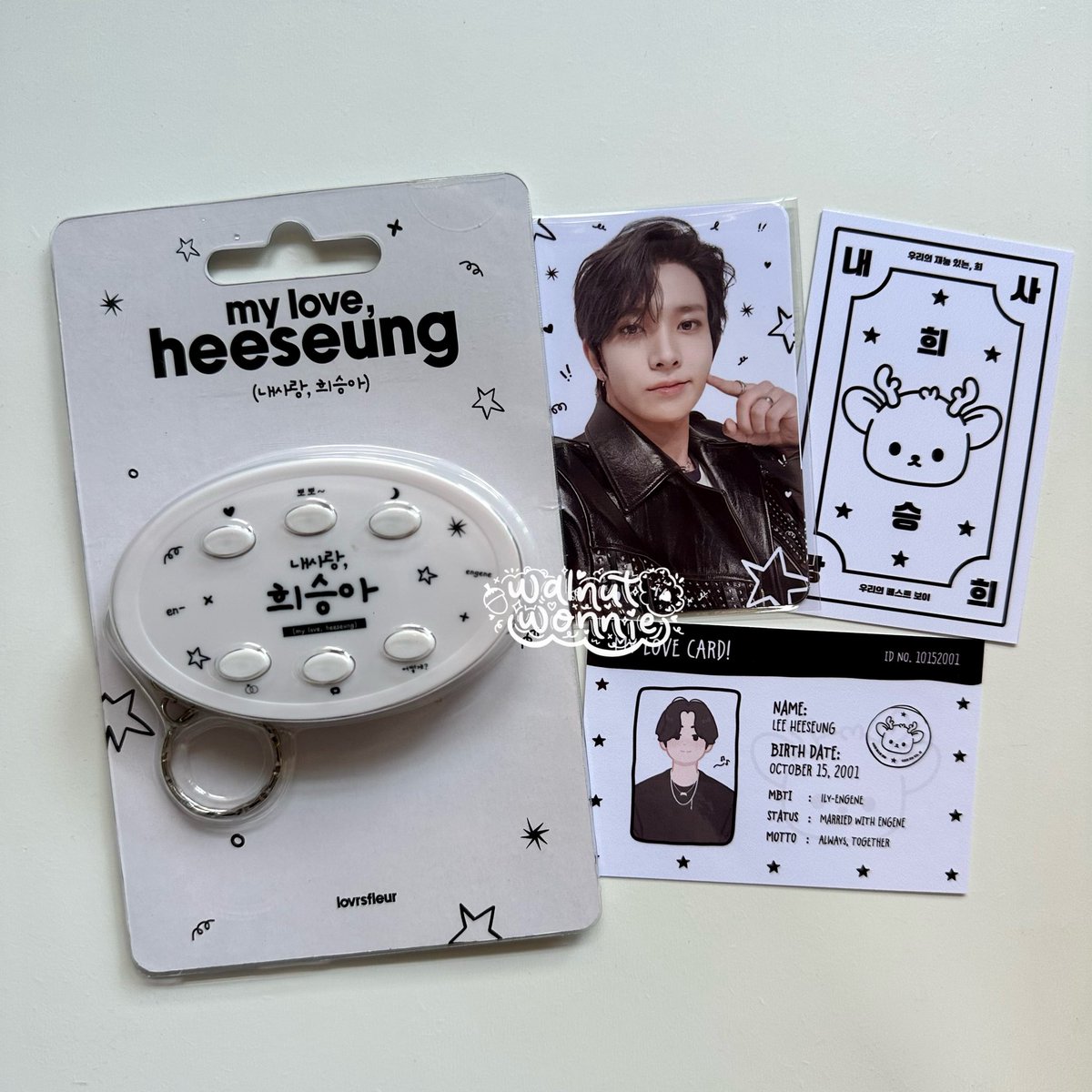 🛍 | #walnutwonnie_budols

hello <a href="/myloveheevkr/">my love, hee vkr!</a>! my heeseung vkr is finally here (´-ω-`) nakakakilig siya so much hihihi 🤍 thank you so much for the cute, little freebies as well!