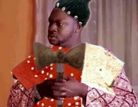 Sango looking at Odumeje call himself Fire, Metal, Thunder ⚡