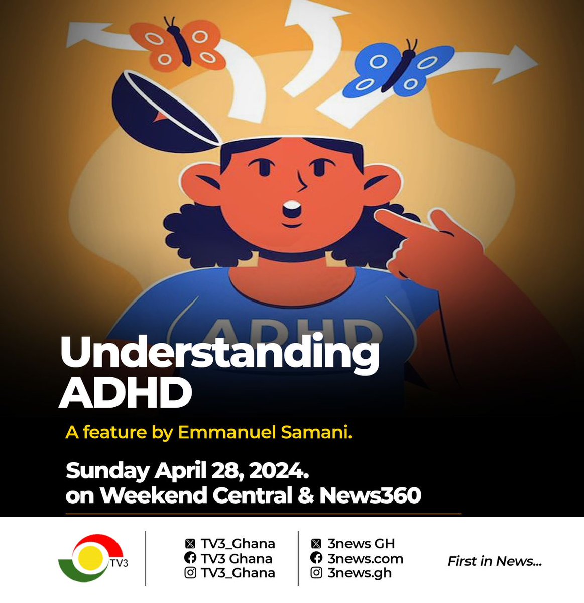 Today on #WeekendCentral at 12pm and #News360 at 7pm, we bring you a feature on ADHD.