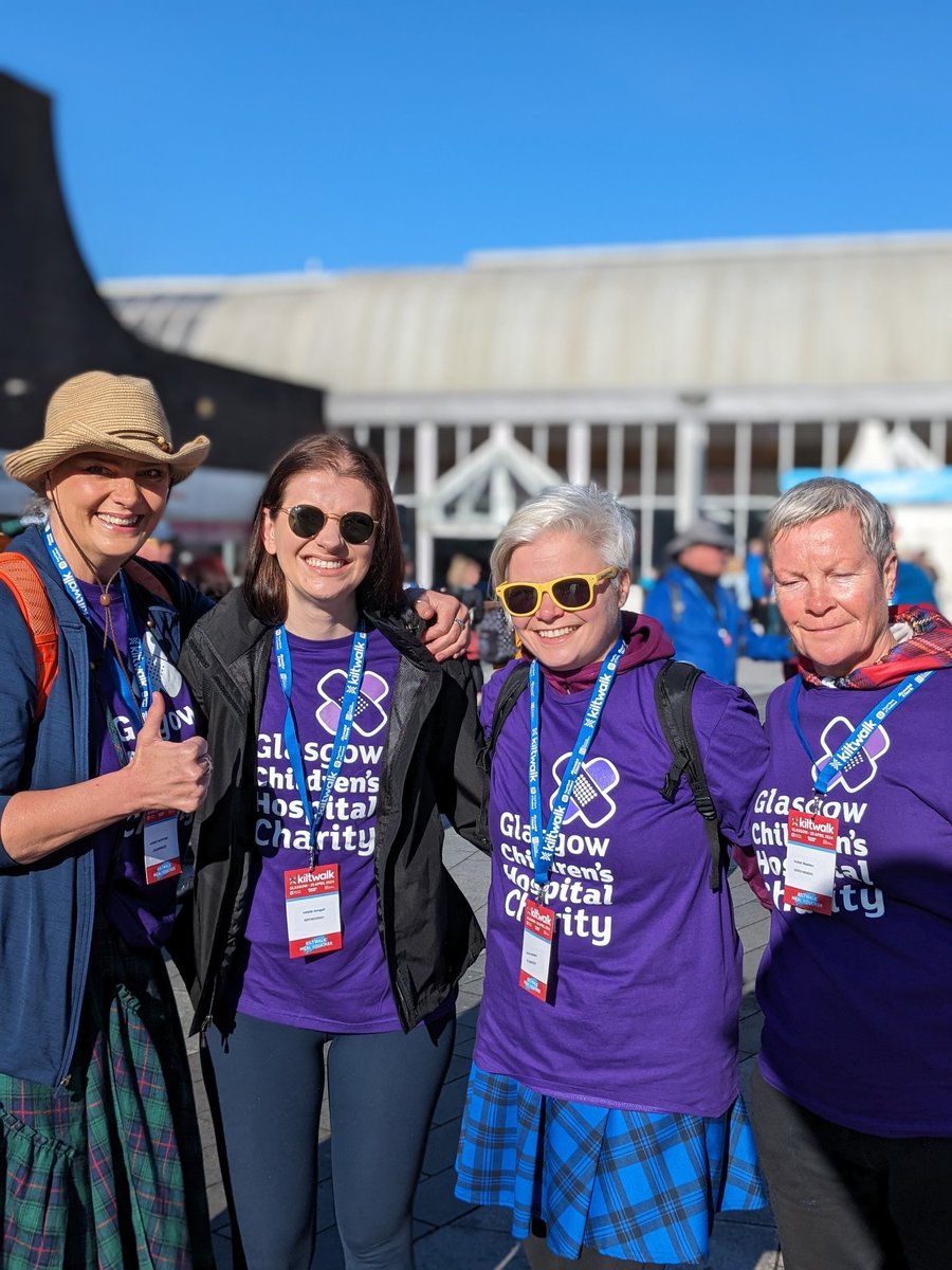 Our Big Strollers are off! Good luck, everyone - see you at the finish line 💜