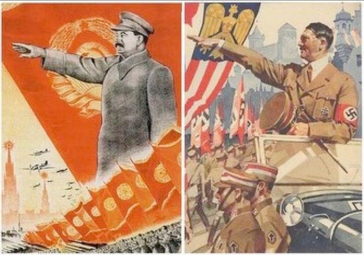 I have a dream…
That the soviet is treated as a nazi Germany all over the world. 
🫶🏻