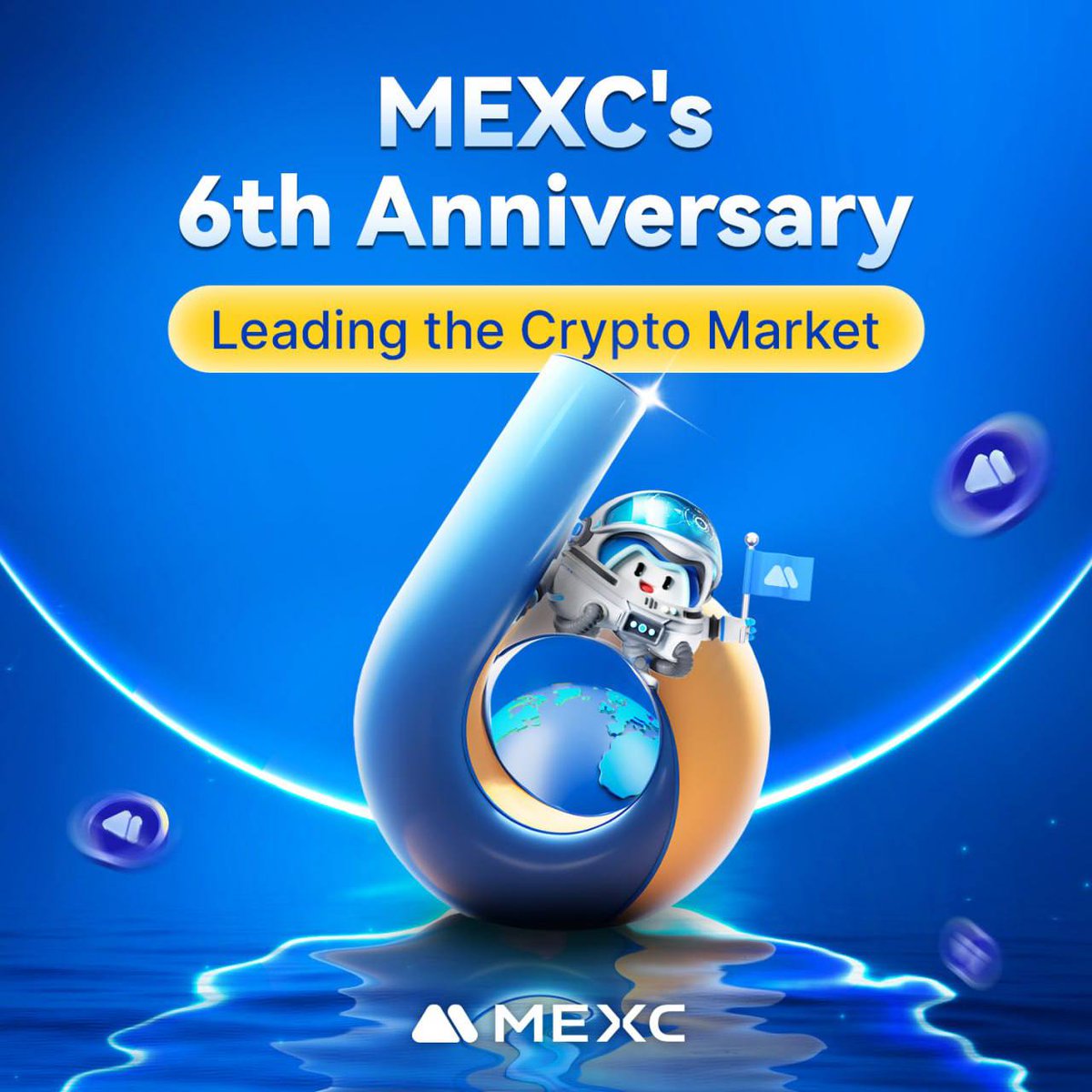 🎂 Alles Gute zum 6. Jahrestag, #MEXC !

In den letzten 6 Jahren haben wir den Kryptomarkt mit der schnellsten Listing-Geschwindigkeit angeführt und Millionen von Nutzern mit „niedrigen Gebühren und hohen Gewinnenchancen“ angezogen 👏

Vielen Dank an alle für eure Unterstützung