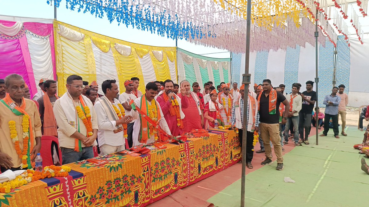Thousands of #Congress and #bjd leader and Karyakarta Joined <a href="/BJP4India/">BJP</a> today