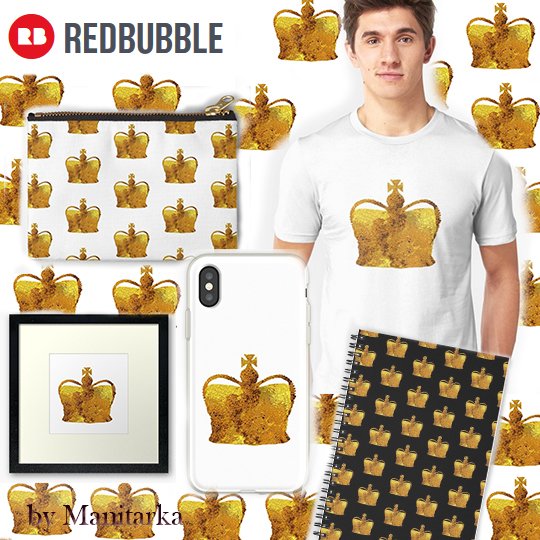 #golden #crowns #king #queen #apprel #dress #tees #t-shirt #Redbubble #findyourthing #Manitarka
redbubble.com/i/t-shirt/Gold…
redbubble.com/i/dress/Golden…