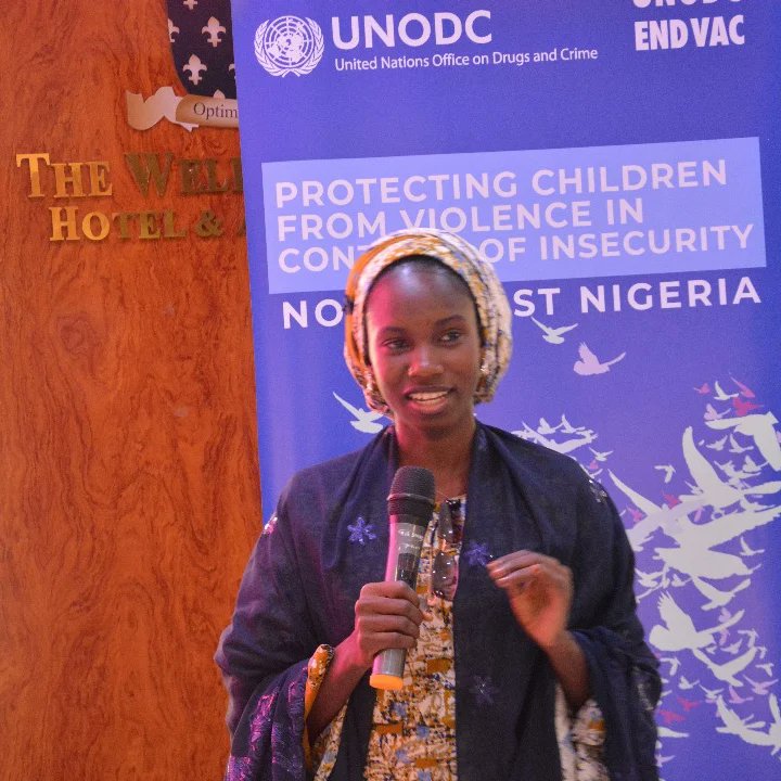 MafiFatima's tweet image. Exciting week presenting Strive Juvenile&apos;s success in Borno State at an event in Abuja, UNODC  launched a new project for BAY States with key stakeholders. Grateful for the opportunity to spread hope and positivity. #peacebuilding #buildingbackbetter