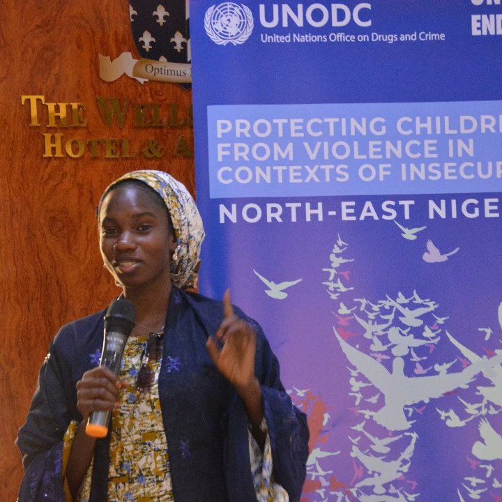MafiFatima's tweet image. Exciting week presenting Strive Juvenile&apos;s success in Borno State at an event in Abuja, UNODC  launched a new project for BAY States with key stakeholders. Grateful for the opportunity to spread hope and positivity. #peacebuilding #buildingbackbetter