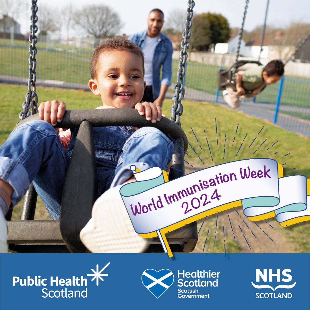 It’s important your child has all the vaccines offered to them, as they protect against different types of diseases. ℹ️For more information on your child’s vaccinations, visit nhsinform.scot/immunisingyour… #WIW24