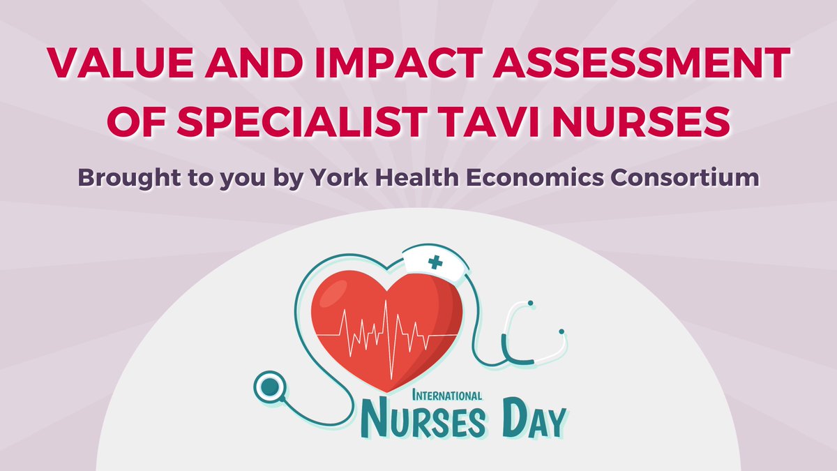 Two weeks until #InternationalNursesDay, when we'll be releasing @YHEC1's Value and Impact Assessment of Specialist TAVI Nurses Across the UK and Ireland! Funded by @Medtronic and endorsed by Valve for Life and @HeartValveVoice Keep an eye on the Valve for Life website👀 #TAVI