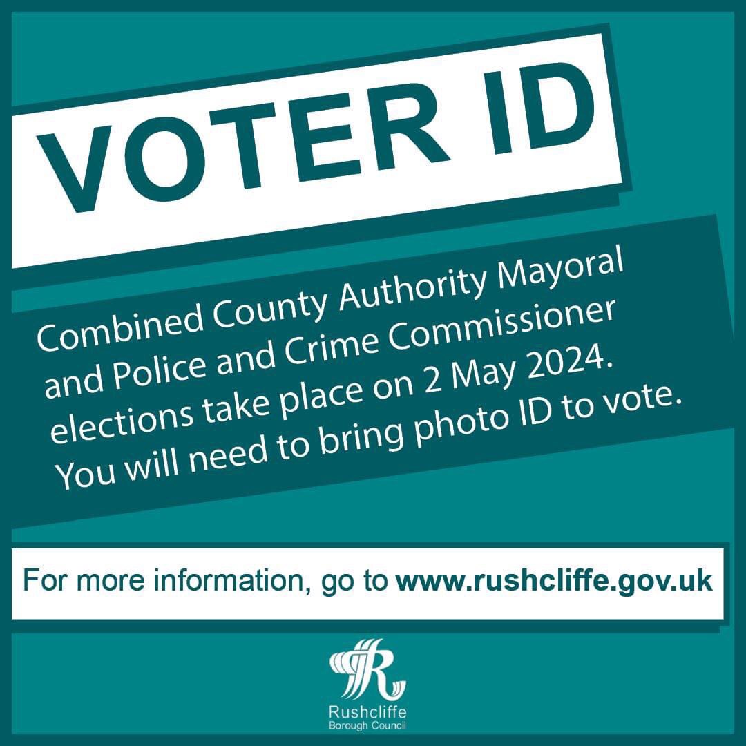 🗳️ | Election day is this Thursday May 2 - voting in person at a polling station? Make sure you have your photo ID ready or Voter Authority Certificate. An accepted form of photo ID is a driver's licence, passport or bus pass.