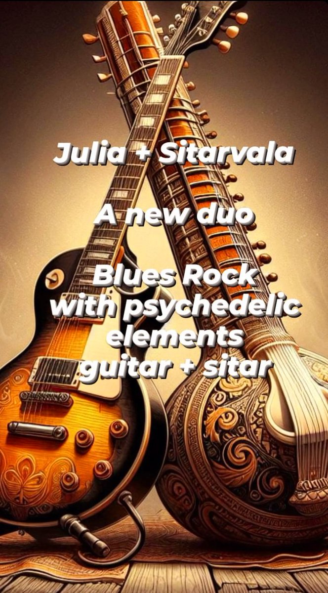 @juliadacampo @sitarvala108 
#Blues #rock #psychedelic #sitar #electricsitar #indianmusic #ambientmusic