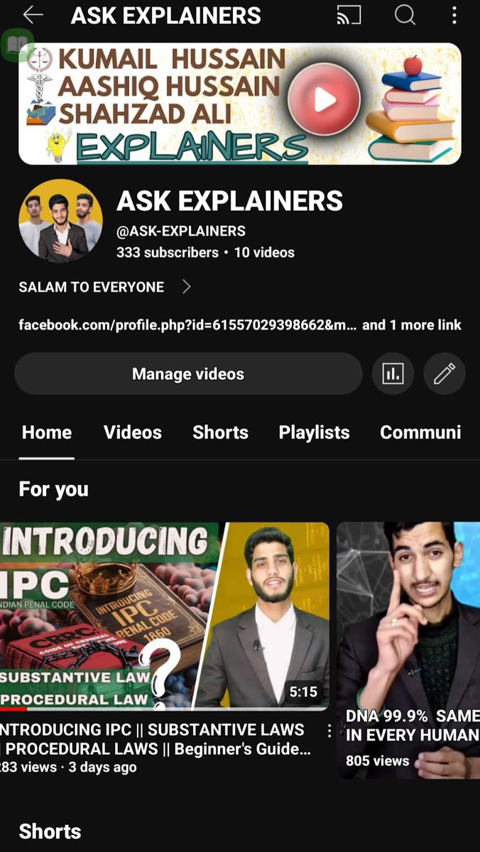 Thrilled to stumble upon 'ASK EXPLAINERS' YouTube channel! Dive into a world of law, medical science, and geology with their informative content. Don't miss out: youtube.com/@ASK-EXPLAINER…