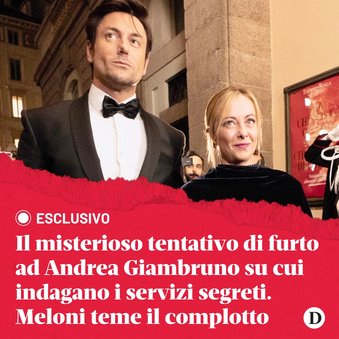 C'è una vicenda che da qualche mese sta preoccupando la premier Giorgia Meloni e il suo (ex) compagno Andrea Giambruno. E su cui stanno indagando – ha scoperto Domani - sia i servizi segreti sia la procura di Roma. di @emifittipaldi e @Nellotro bit.ly/3WiSNyR