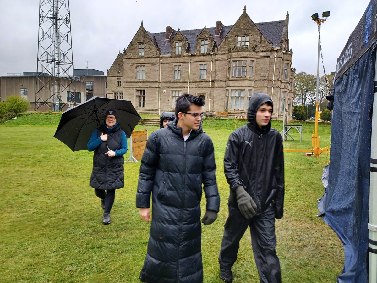 Our cadets are doing a 24 hour sponsored walk to raise money for @ShineALightCov cancer Support & have been walking from midday yesterday in shifts, throughout the night until midday today. Unfortunately it's been raining for the last 11 hours but we are not stopping @warkspoice