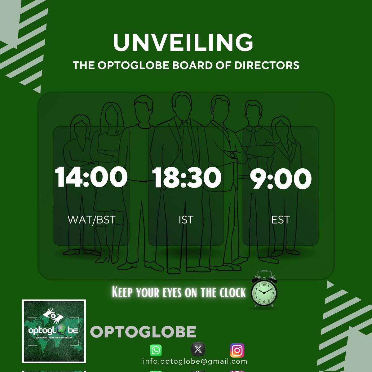 optoglobe's tweet photo. 🚀🕒️ ONLY A FEW HOURS LEFT! 🕒️🚀

Get ready to meet the exceptional minds who will shape the future of OPTOGLOBE! 🌐
Who will be the trailblazers guiding our journey to success? 🤔

Stay tuned for the big reveal! 🔔

BLAST OFF TO THE FUTURE! 🚀

#OPTOGLOBE #BoardOfDirectors https://t.co/W6lFSWwGID