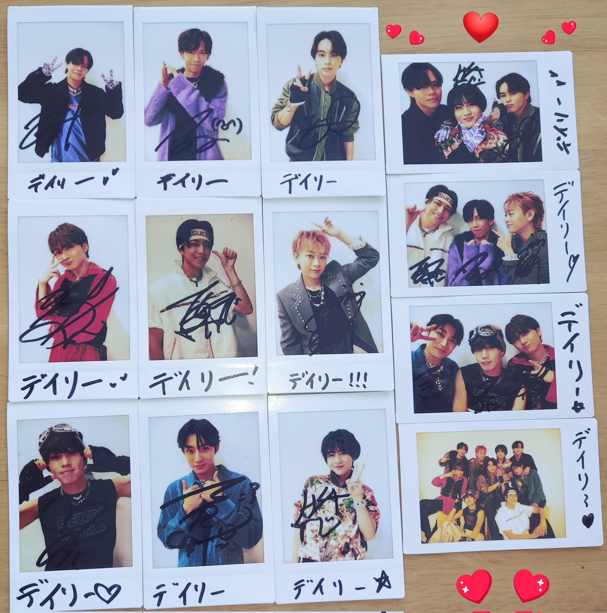 Daily_EBiDAN's tweet photo. ＼
　- ̗̀📢#8号車 の皆さまへ🚄💨
／

この度は、“#超特急”チェキプレゼント企画に、ご応募頂き誠に有難うございました🙇‍♂️
ご当選者様には、5月1日17時〜19時頃にDMでご連絡いたします💌
お楽しみに～🎶
#カイ 
#リョウガ　
#タクヤ　
#ユーキ　
#タカシ　
#シューヤ　
#マサヒロ　
#アロハ　
#ハル https://t.co/sLCv0orqpi