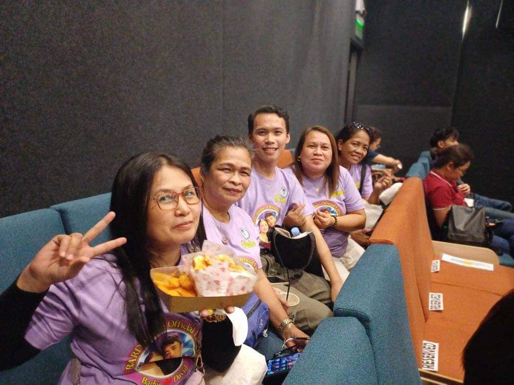 BARDAnatics05's tweet photo. BARDAnatics on block screening  with David Licauco ❤️🫶
@davidlicauco @dealwithBARBIE 

#GLUblockscreening 
#davidlicauco 
#barda 
#bardanatics https://t.co/eUz2MmFEH5