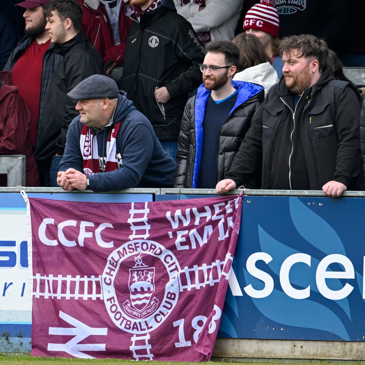 OfficialClarets's tweet photo. Clarets fans, thank you for you incredible support, not only yesterday but throughout the whole season 👏

📸: @rogerrobinsonp 

#ClaretsTogether https://t.co/vhbXNXCu1N