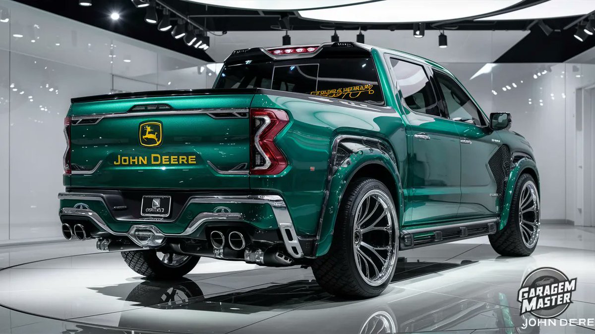 Gilbertgobs's tweet photo. John Deere 2025 Pickup Concept by Garagem Masters. Do it @JohnDeere, release this beast. https://t.co/PE25e0sC0P