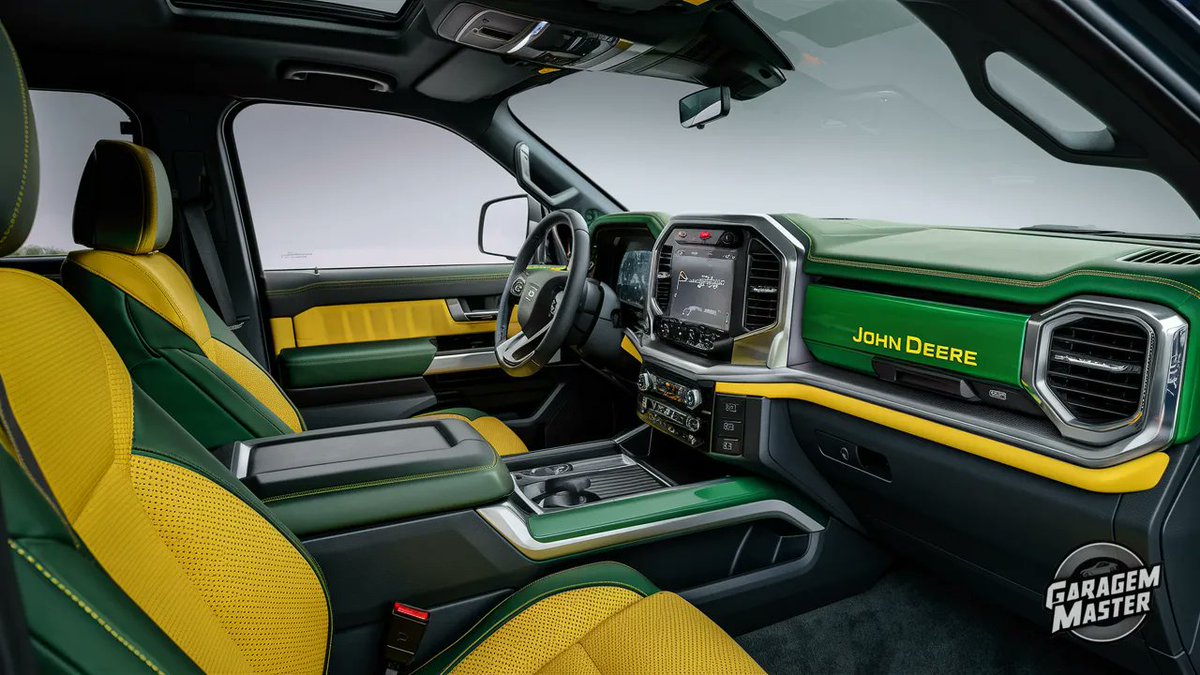 Gilbertgobs's tweet photo. John Deere 2025 Pickup Concept by Garagem Masters. Do it @JohnDeere, release this beast. https://t.co/PE25e0sC0P
