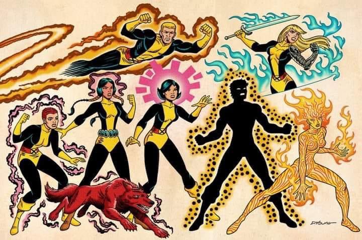 Arcdsa's tweet image. #NewMutants by #DarrylYoung 😍😍