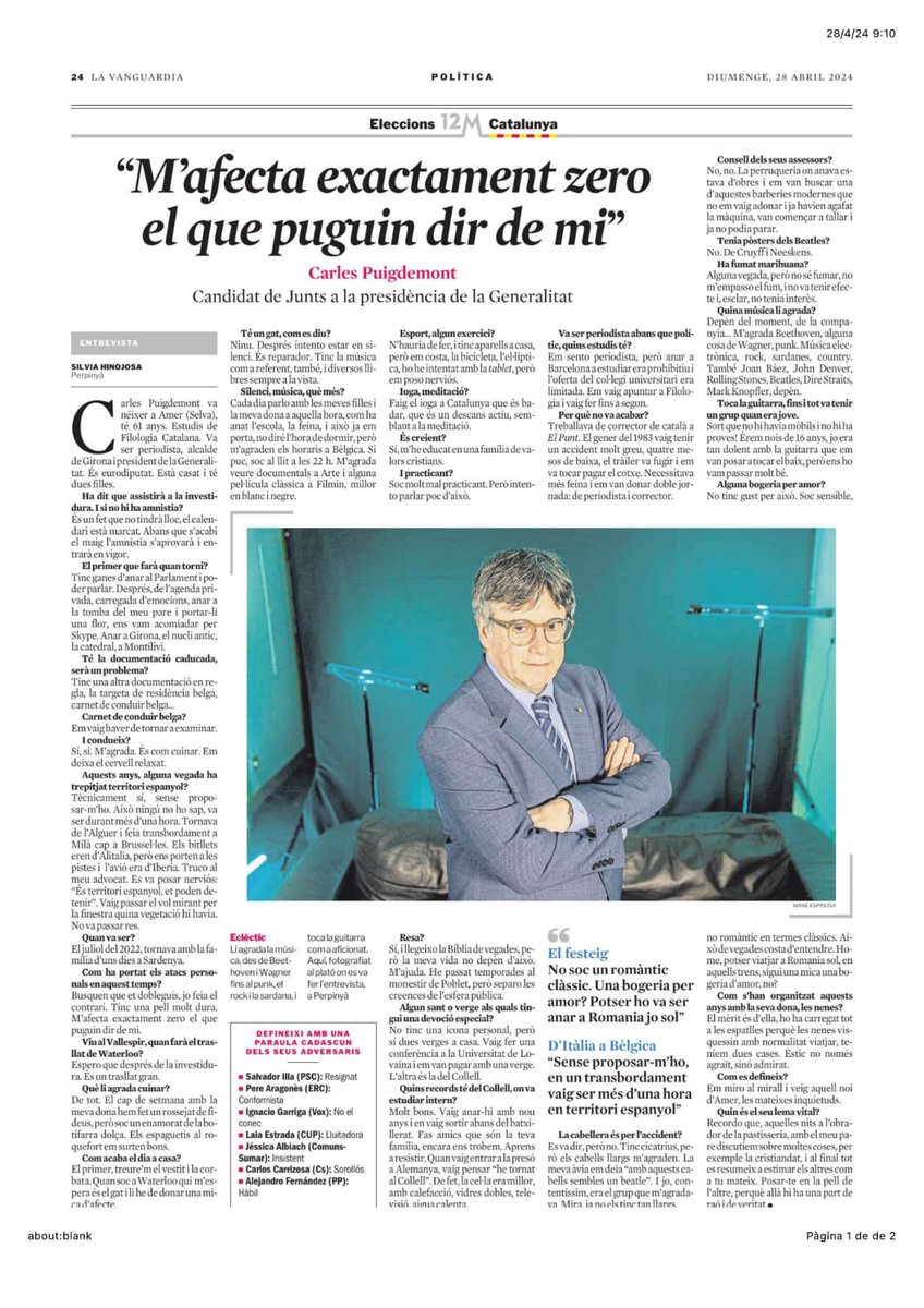mingoberrio13's tweet photo. “Em miro al mirall i veig aquell noi d’Amer. Les mateixes inquietuds”!!! ….President @KRLS #Independencia https://t.co/Jdcvt4t09J