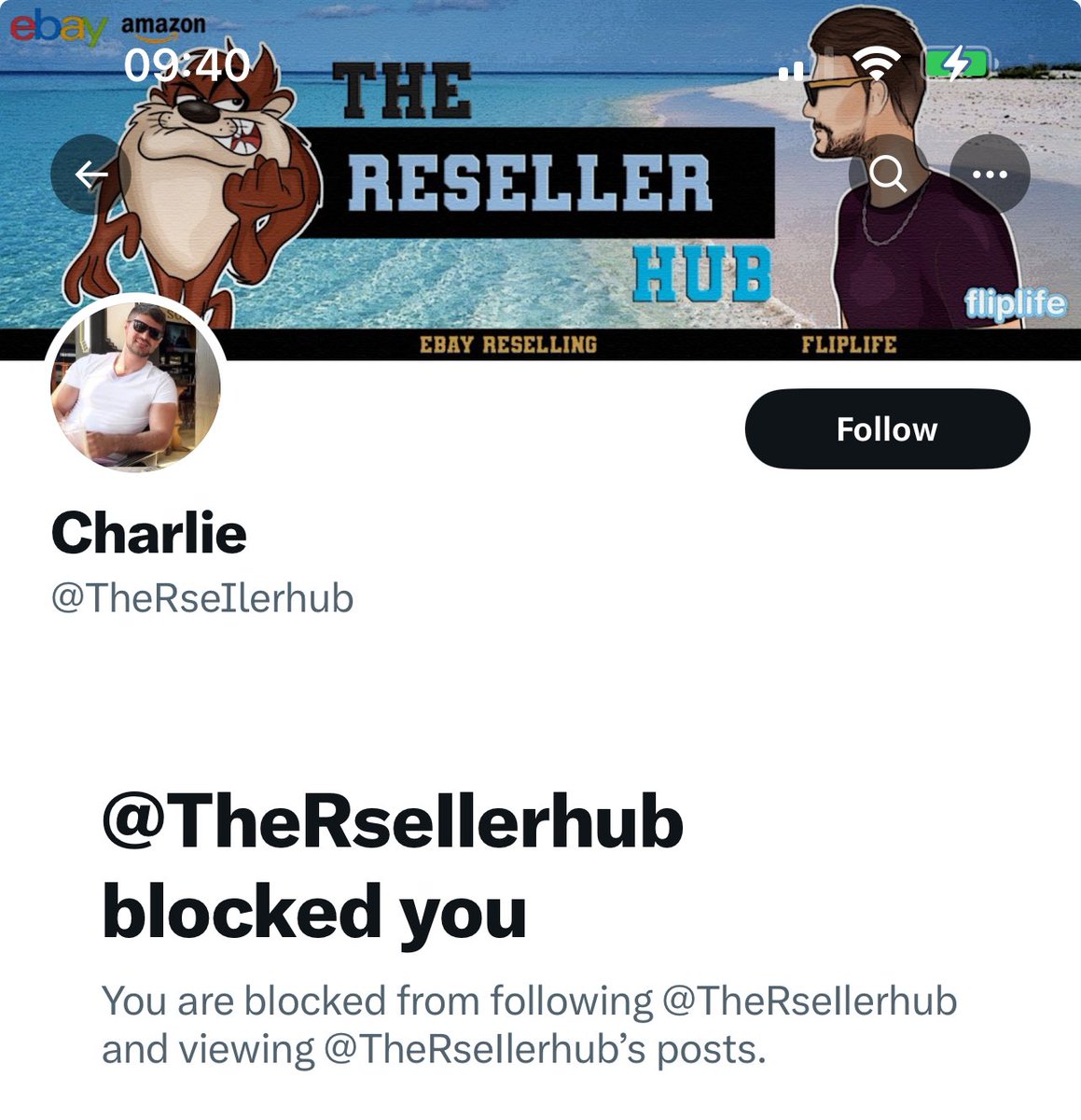 Charlie tweet media