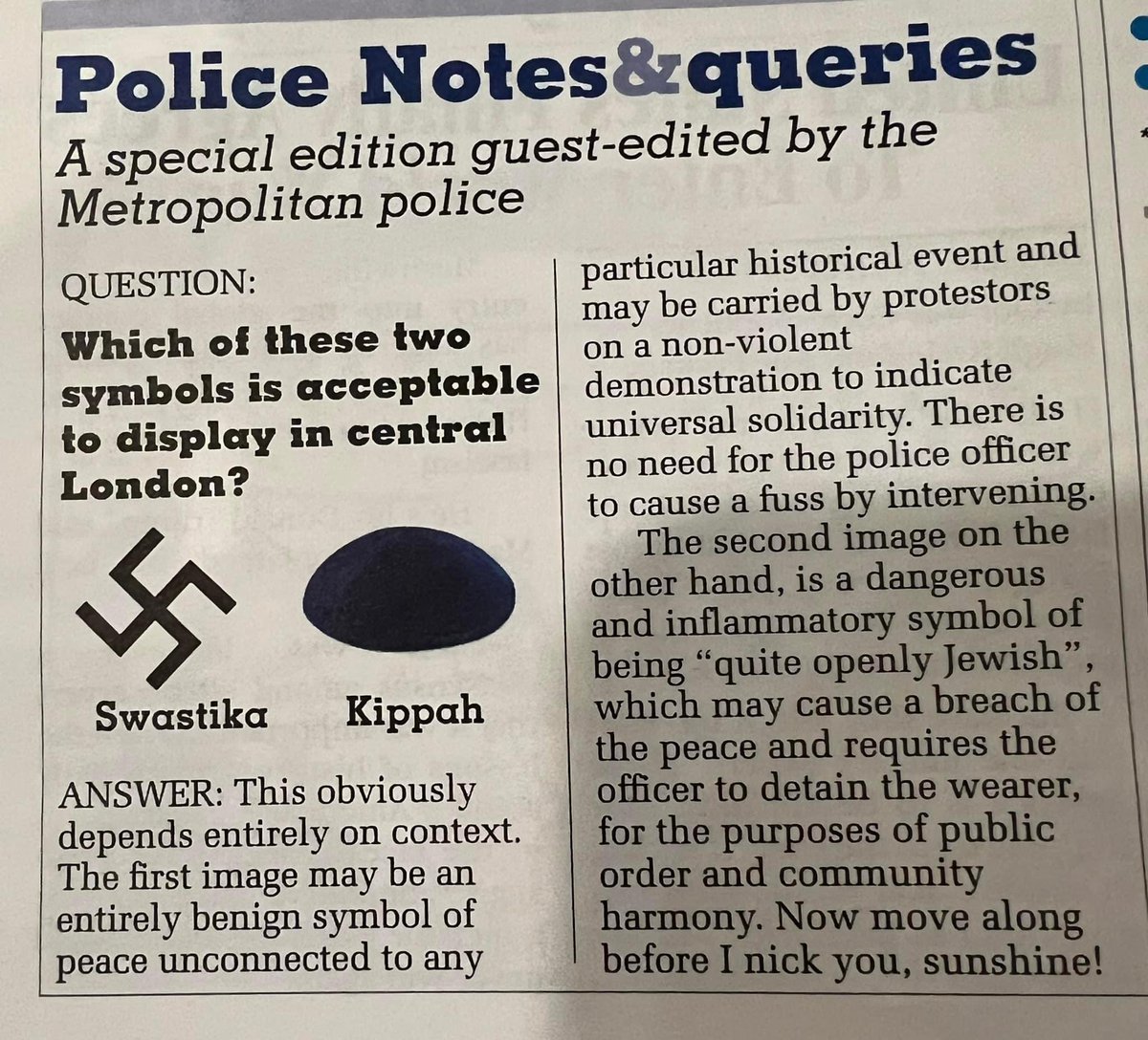 Finally Private Eye havd got onto this issue.