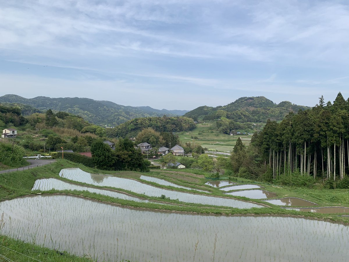 棚田探しに明け暮れていた