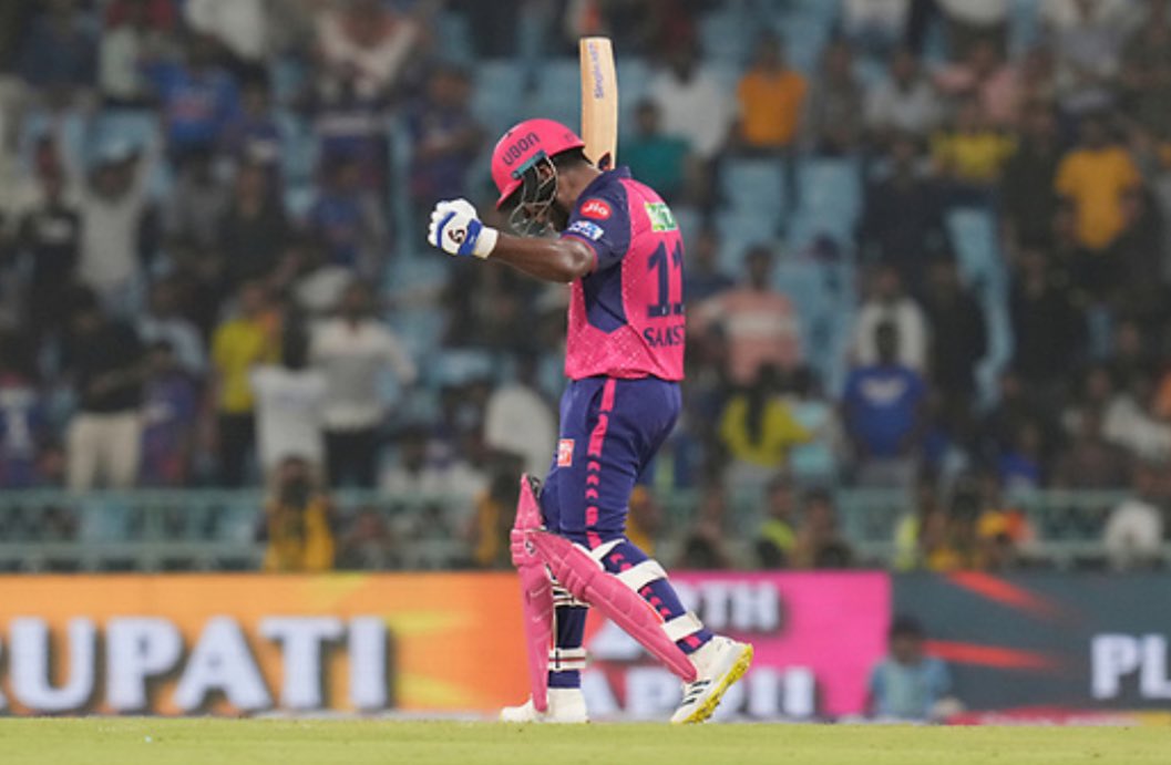 Sanju Samson enters the top 10 list of six getters in the IPL history He’s just 1 six away to complete 200 sixes in IPL Six hitting machine Samson 🤯