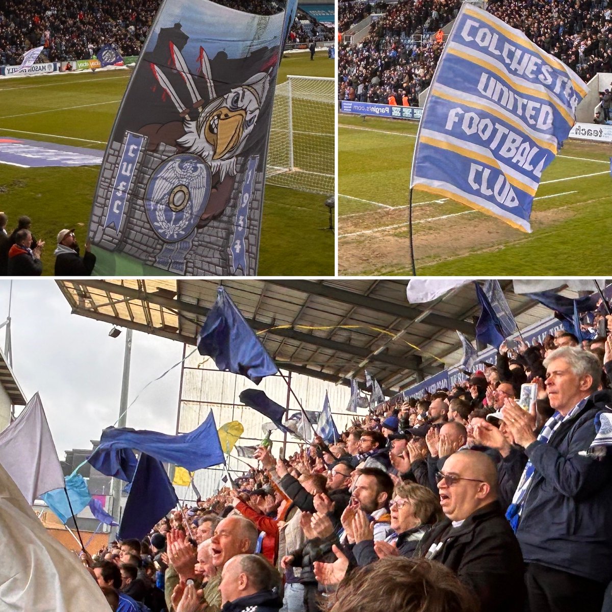 Enjoyed the match yesterday. Great to see the #ColU staying up. Expecting much better from the Cowley Brothers next year. Up the Us!