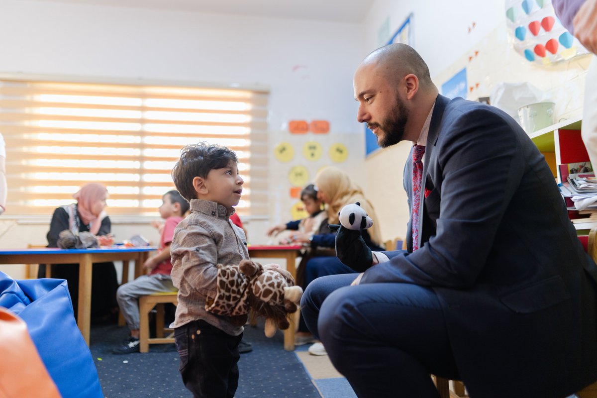 UNICEFJordan tweet picture