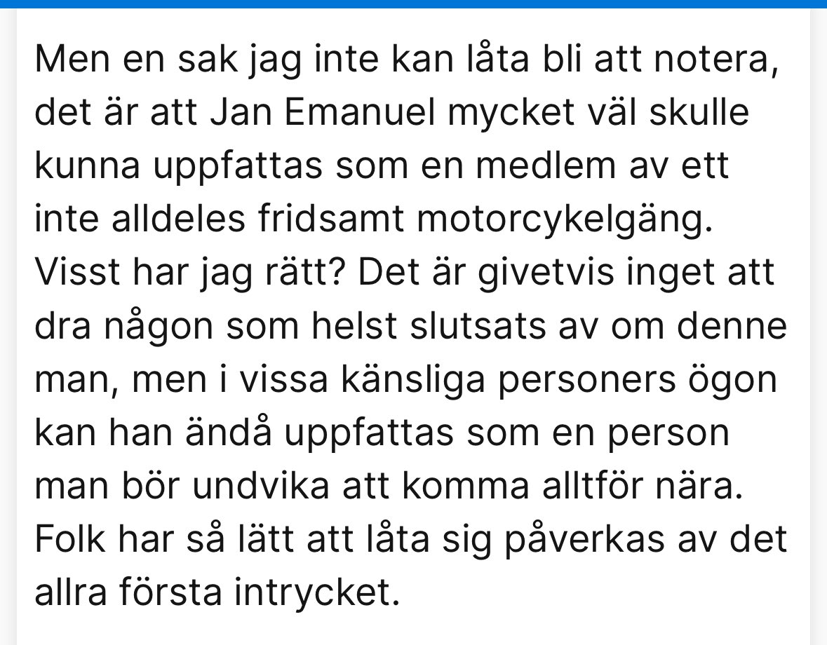 Cecilia hagen på Aftonbladet tycker jag är ful och ser farlig ut. Etablissemangets argument för att inte rösta på Folklistan.